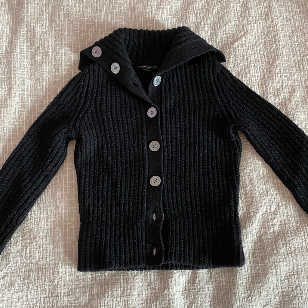 Collared Button Up Sweater